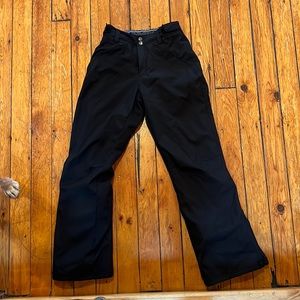 Gerry Women snow pants ski snowboard winter fleece lined black sz XS